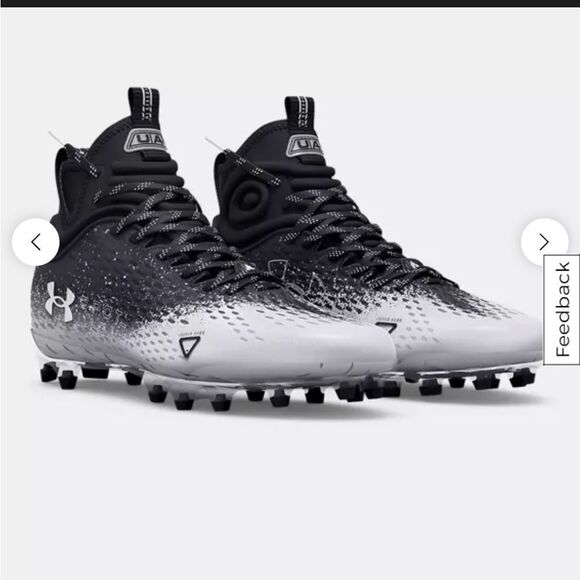 Men’s Under Armour UA Spotlight Lux MC 2.0 Football Cleats size 10, NWOB, NEW - Picture 4 of 5